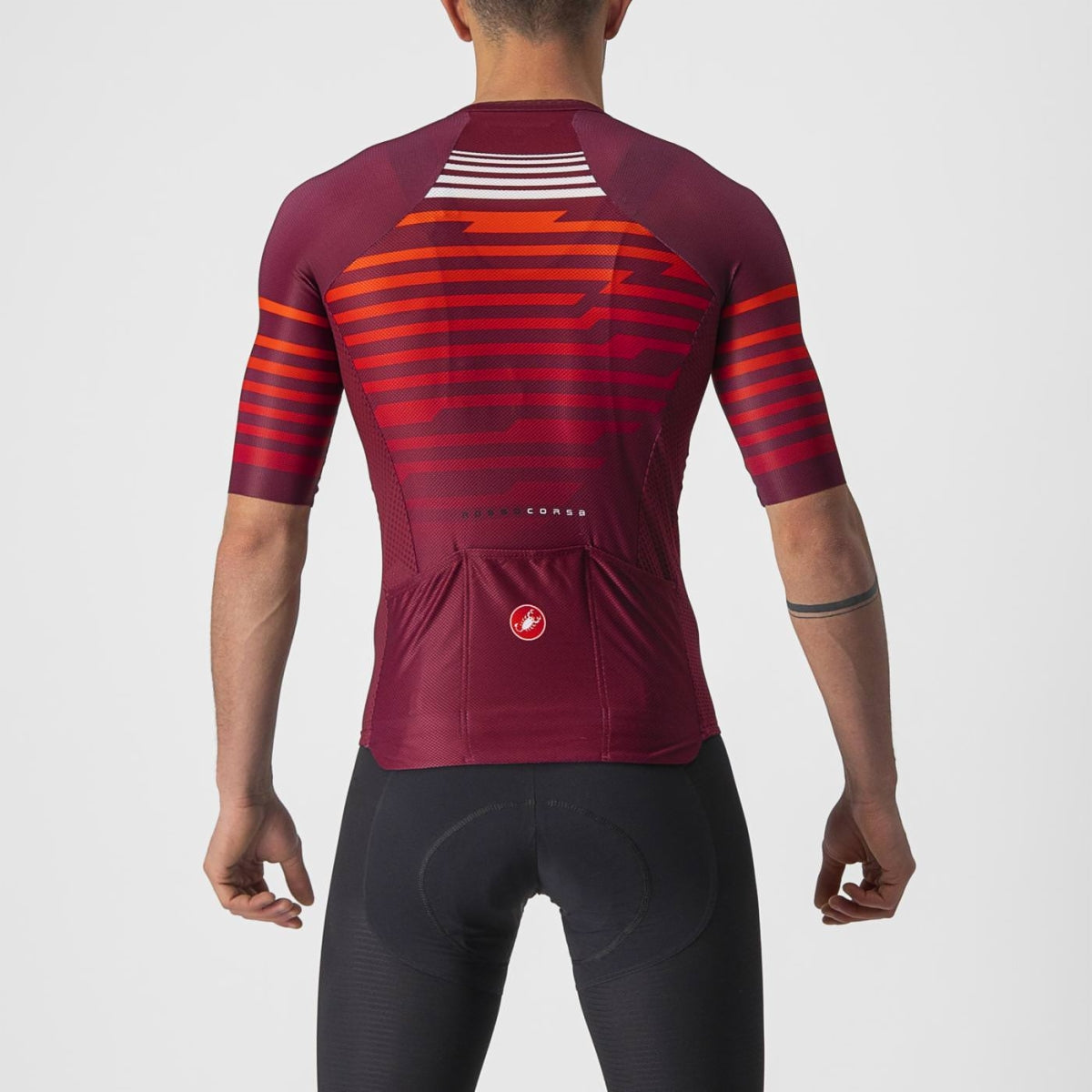 Maglia Ciclismo CASTELLI "CLIMBER'S 3.0 SL JERSEY"  Bordeaux/Red