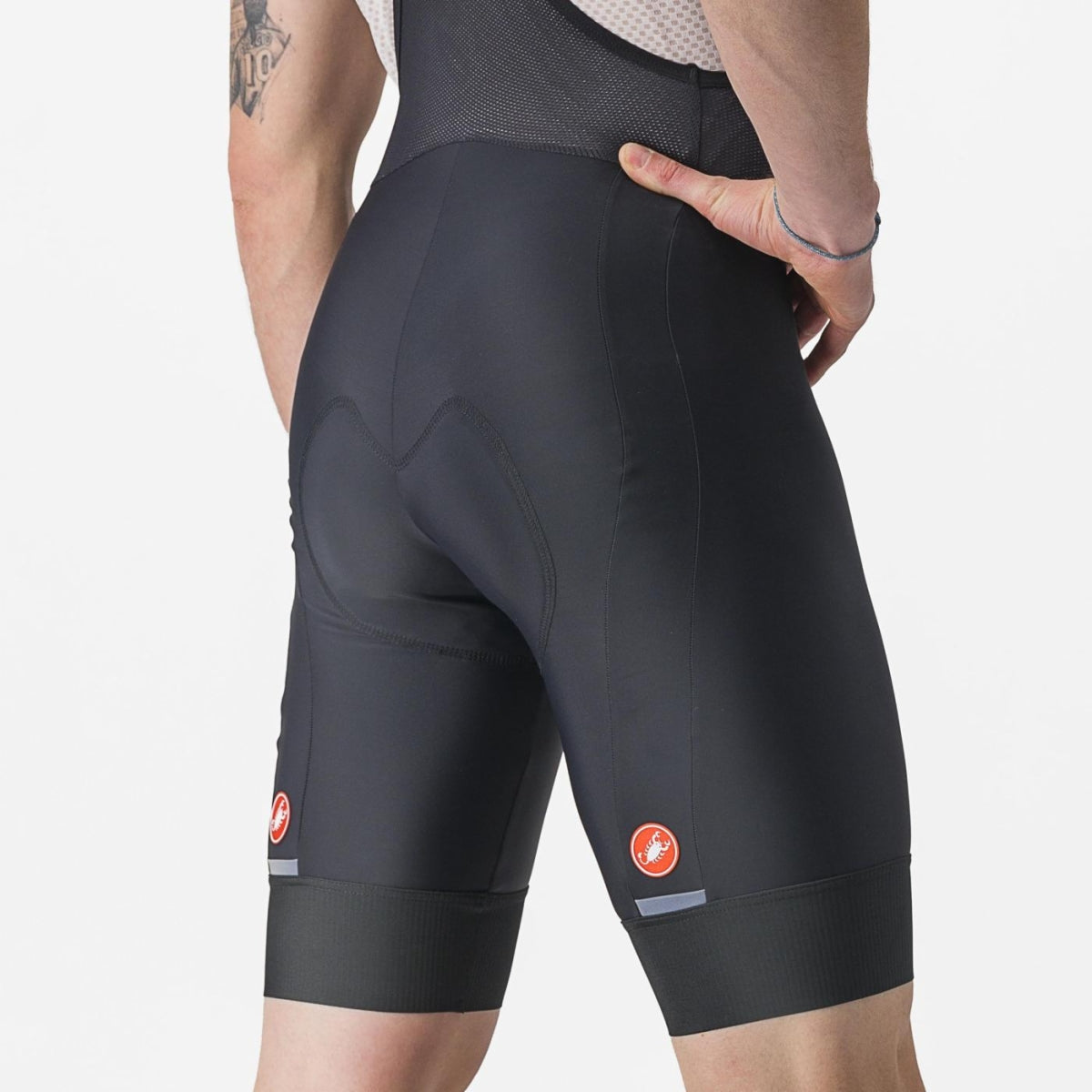 Pantaloncini da Ciclismo Castelli "ENTRATA 2 BIBSHORT" Nero