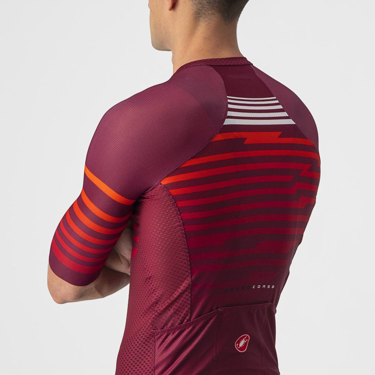 Maglia Ciclismo CASTELLI "CLIMBER'S 3.0 SL JERSEY"  Bordeaux/Red