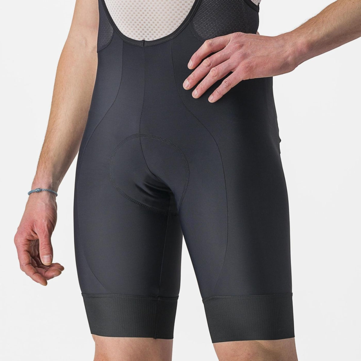 Pantaloncini da Ciclismo Castelli "ENTRATA 2 BIBSHORT" Nero