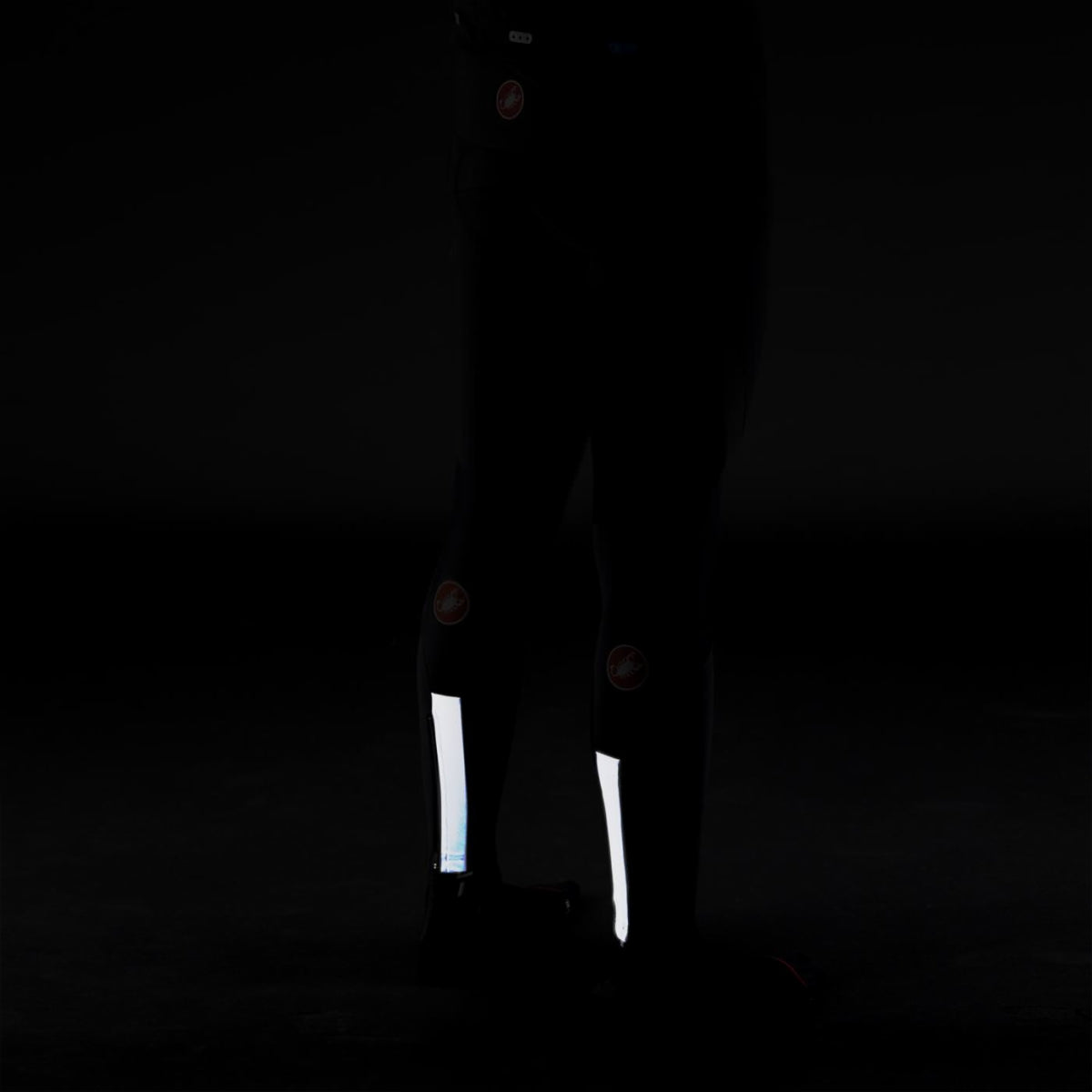 Salopette Bicicletta Castelli Lunga "SORPASSO RoS BIBTIGHT" Nero, Nano Flex 3G