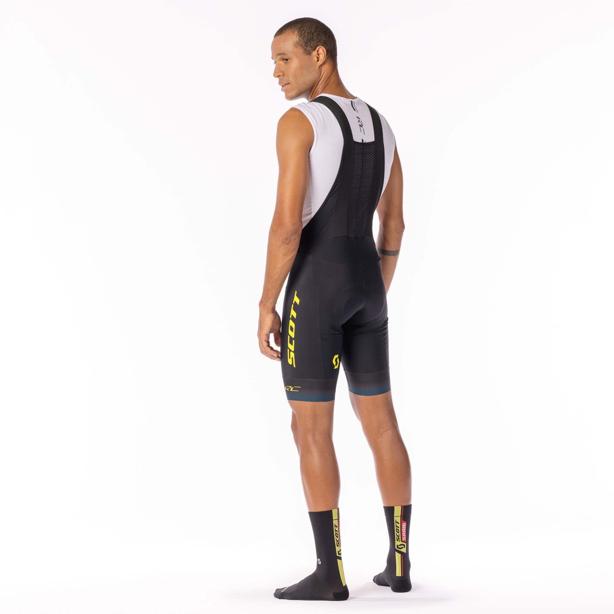 Salopette da Ciclismo Scott "SALOPETTE DA UOMO SCOTT RC PRO WC EDT. +++" Black/Sulphur Yellow