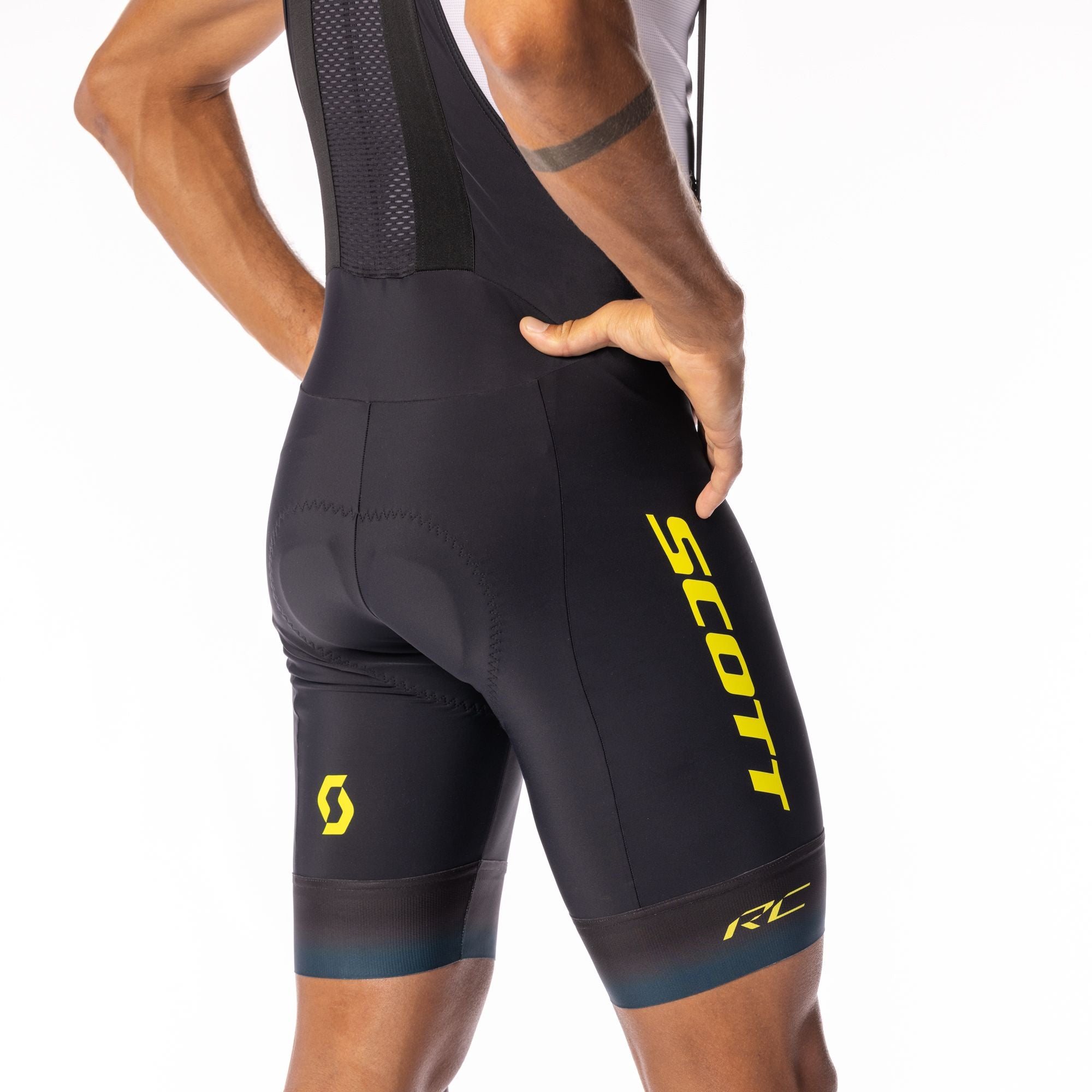 Salopette da Ciclismo Scott "SALOPETTE DA UOMO SCOTT RC PRO WC EDT. +++" Black/Sulphur Yellow
