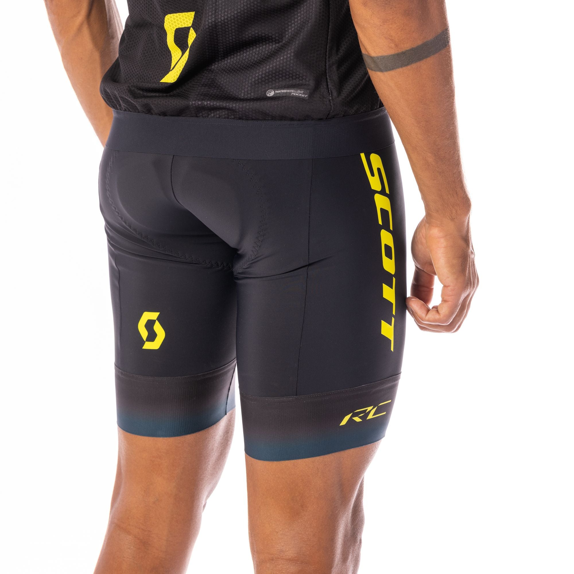 Salopette da Ciclismo Scott "SALOPETTE DA UOMO SCOTT RC PRO WC EDT. +++" Black/Sulphur Yellow