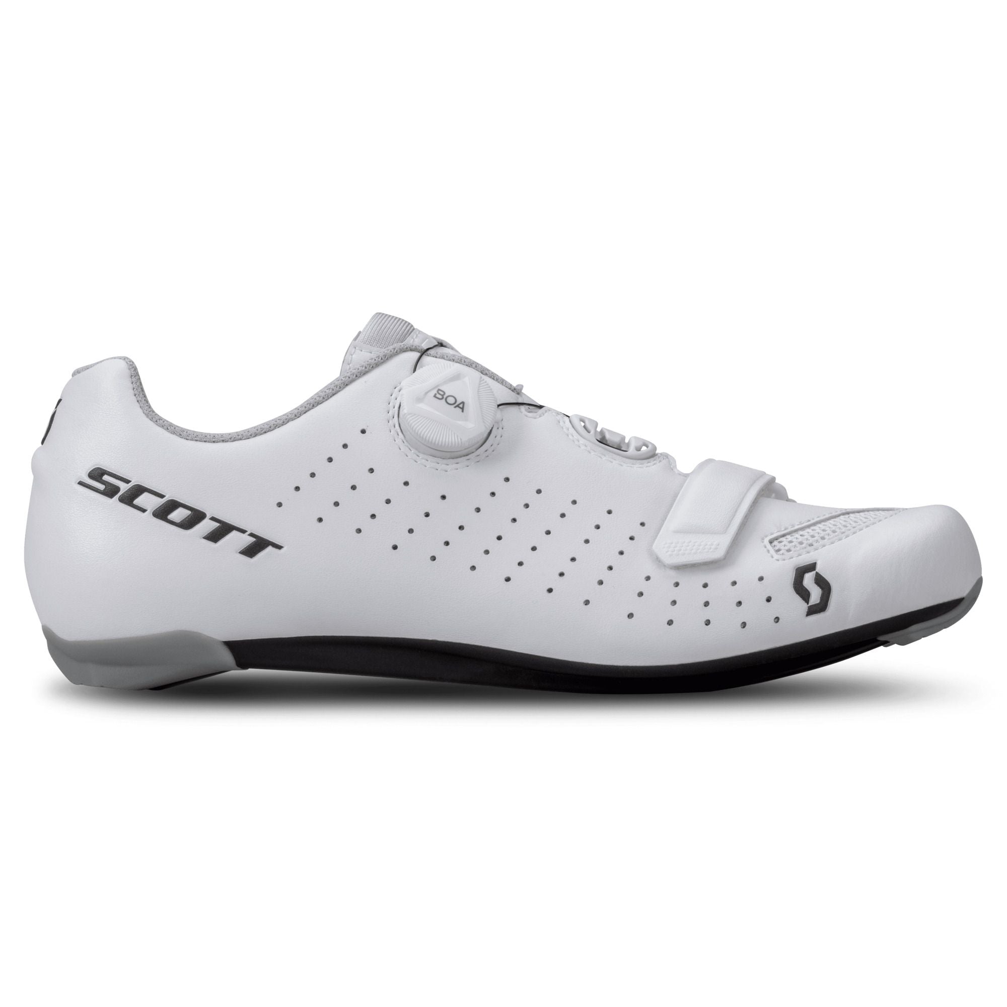 Scarpe Bicicletta SCOTT "SCARPE SCOTT ROAD COMP BOA®" Bianco/Nero