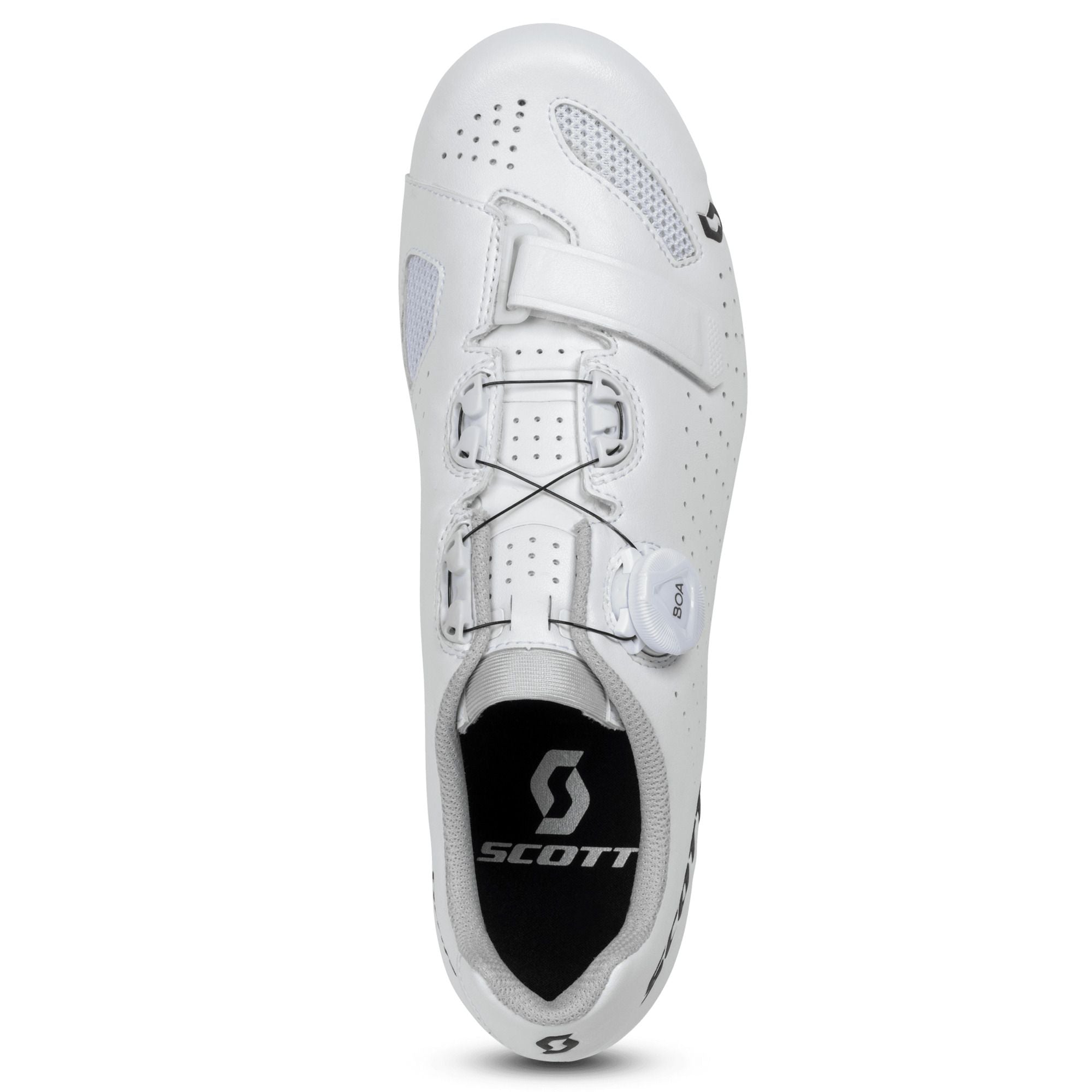 Scarpe Bicicletta SCOTT "SCARPE SCOTT ROAD COMP BOA®" Bianco/Nero