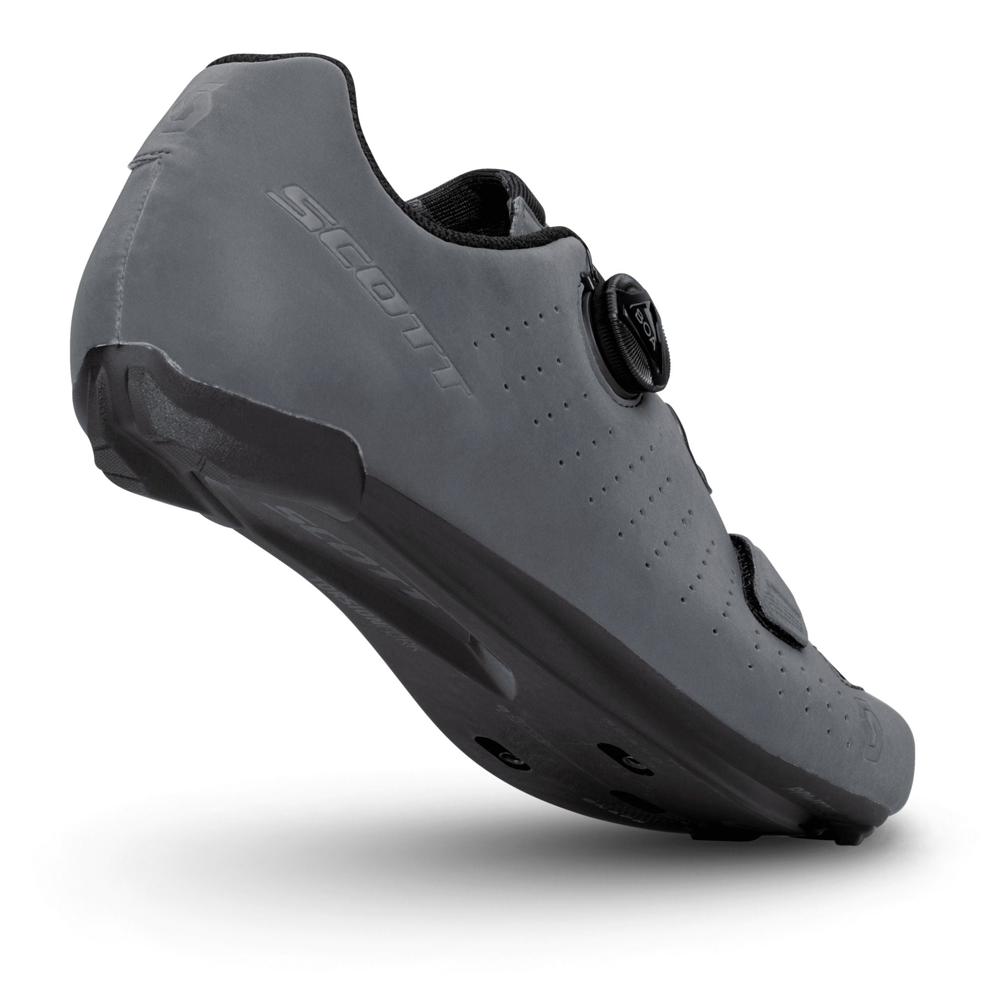 Scarpe Bicicletta SCOTT "SCARPE SCOTT ROAD COMP BOA® RIFLETTENTI" Grey reflective/black