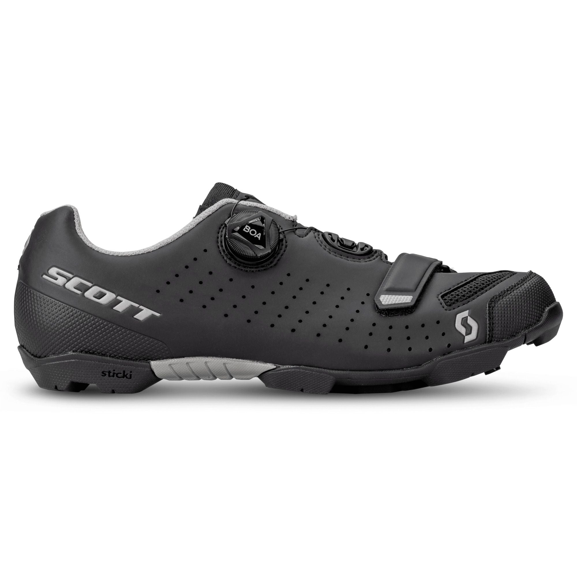 Scarpe Bicicletta SCOTT "SCARPE SCOTT MTB COMP BOA®" Matt black/Silver