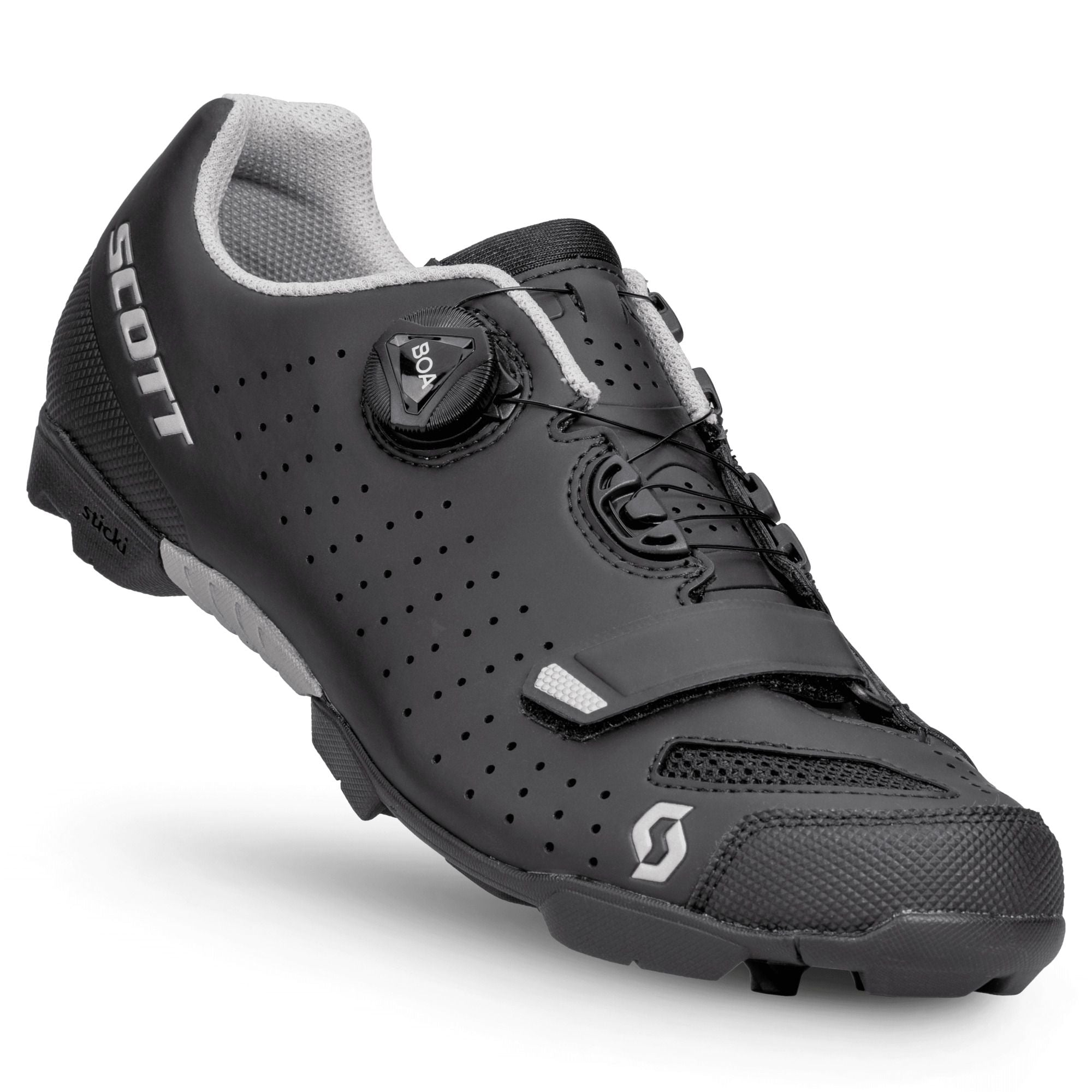 Scarpe Bicicletta SCOTT "SCARPE SCOTT MTB COMP BOA®" Matt black/Silver