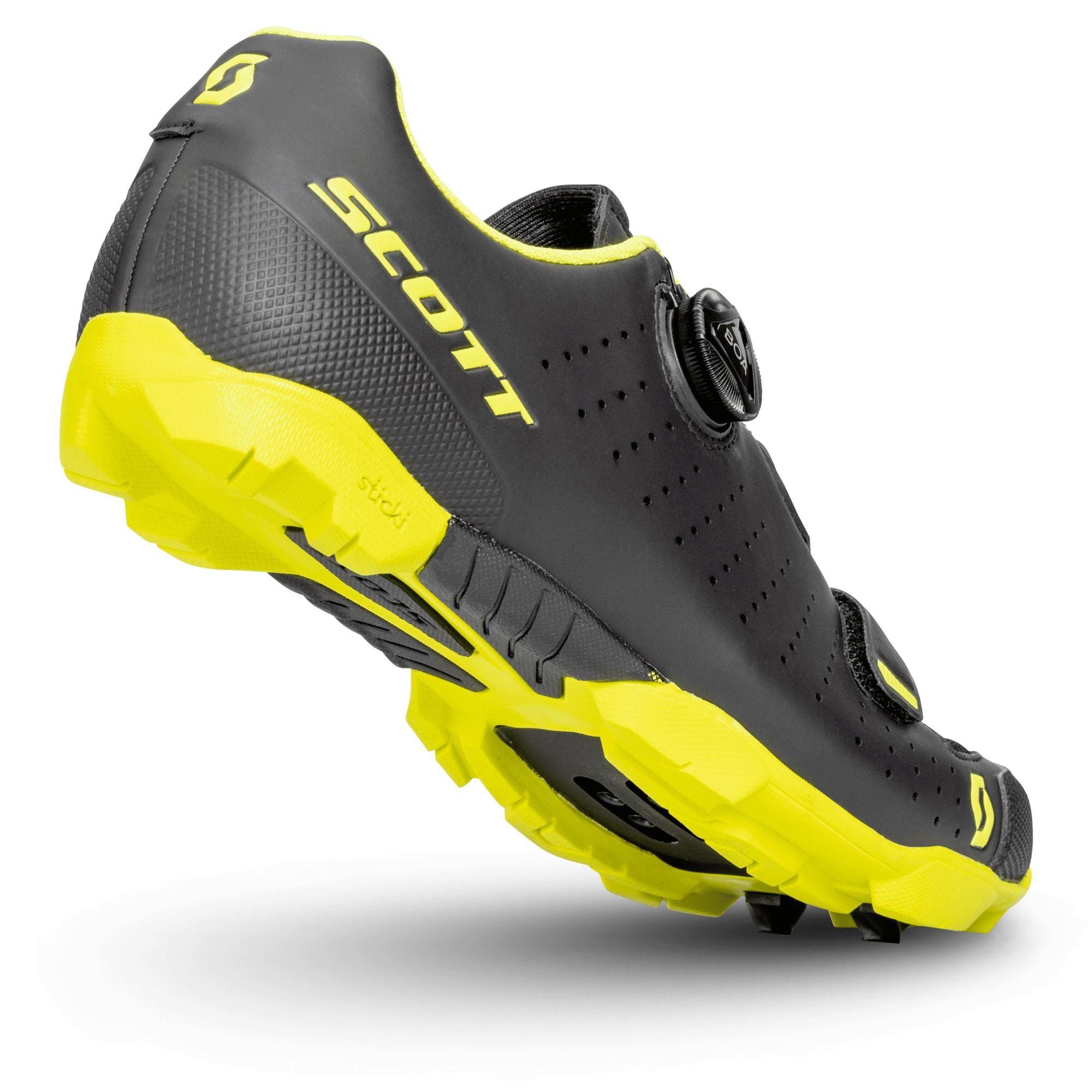 Scarpe Bicicletta SCOTT "SCARPE SCOTT MTB COMP BOA®" Matt black/sulphur yellow