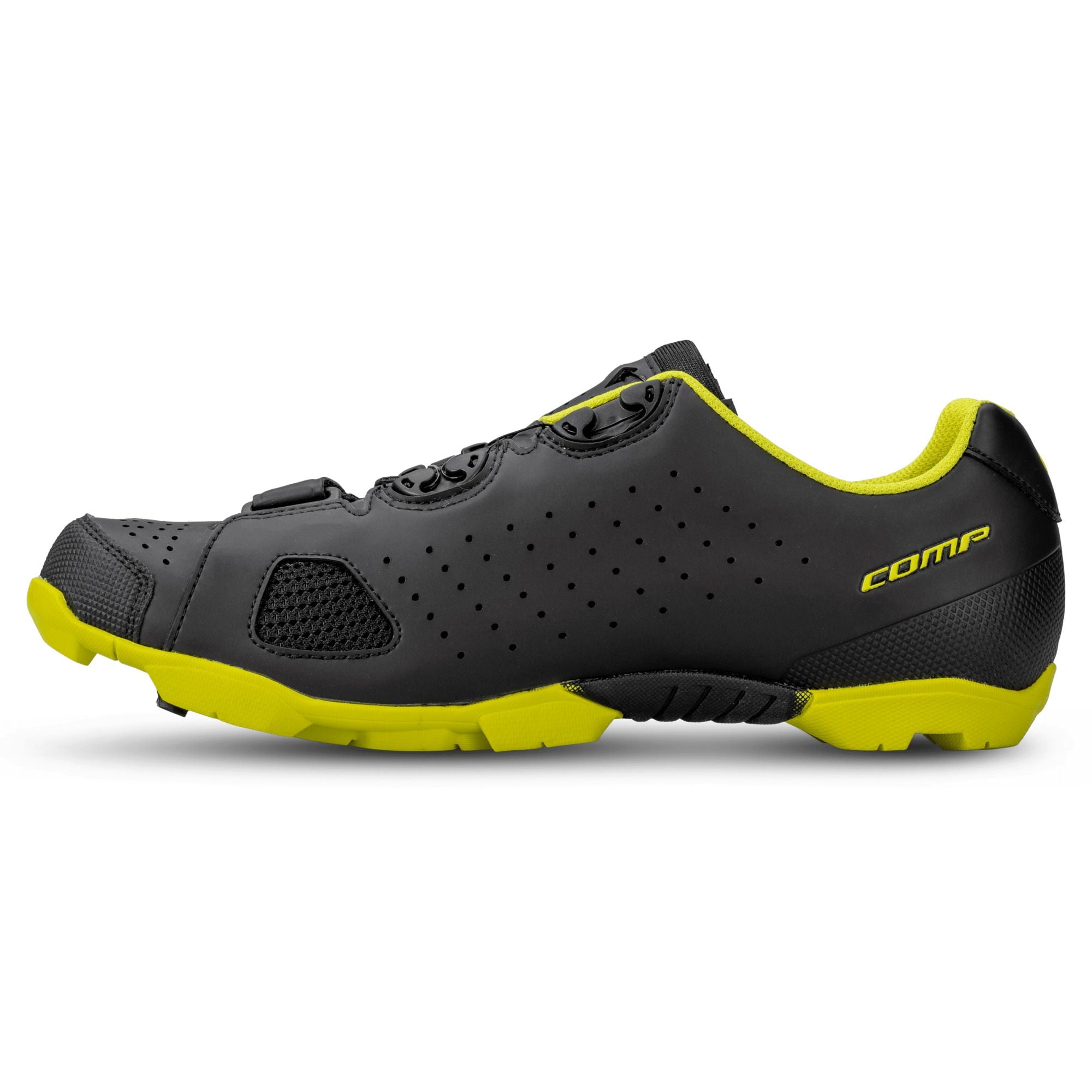 Scarpe Bicicletta SCOTT "SCARPE SCOTT MTB COMP BOA®" Matt black/sulphur yellow