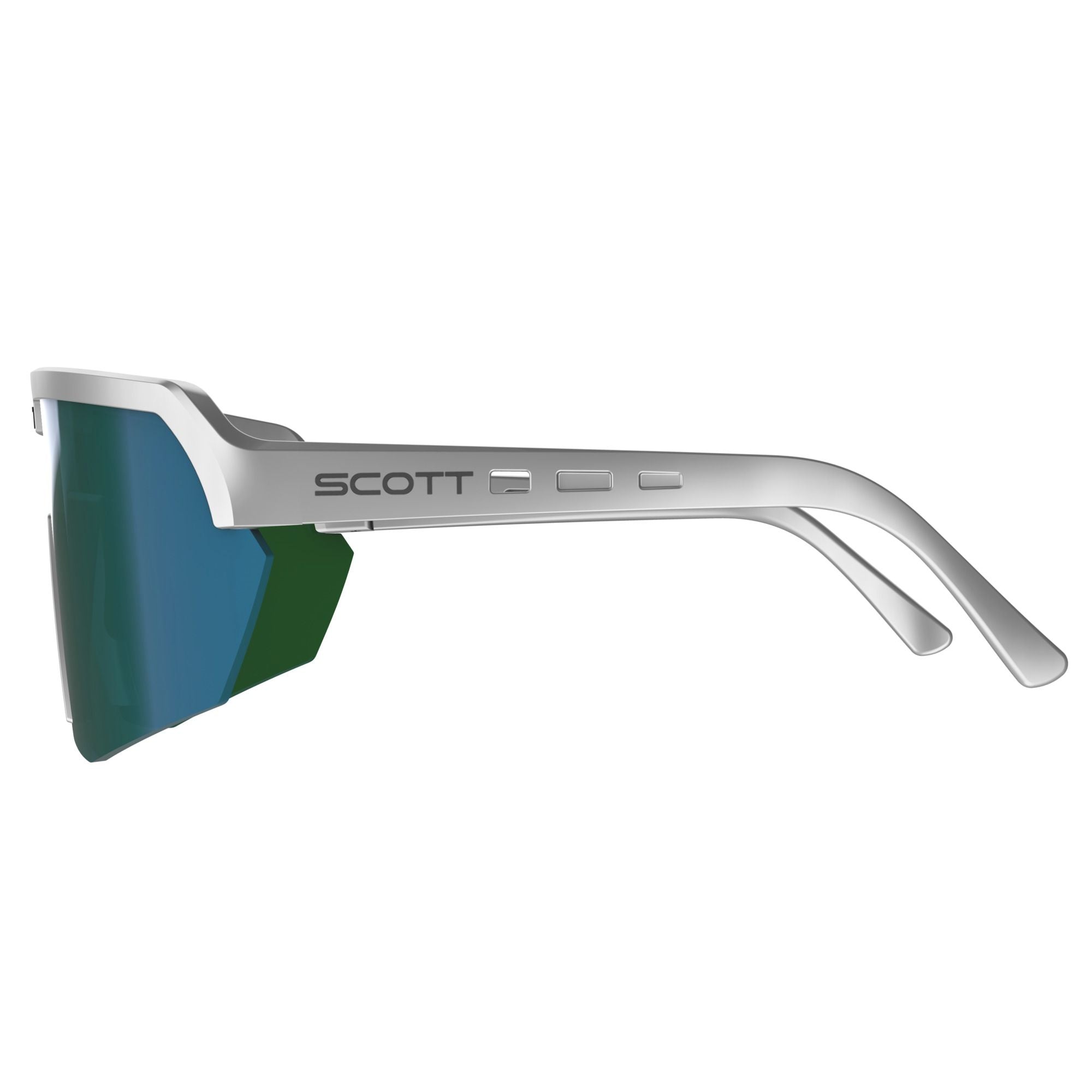 Occhiali da Sole Scott Ciclismo "SCOTT SHIELD SUPERSONIC EDT. OCCHIALI" Silver / green chrome