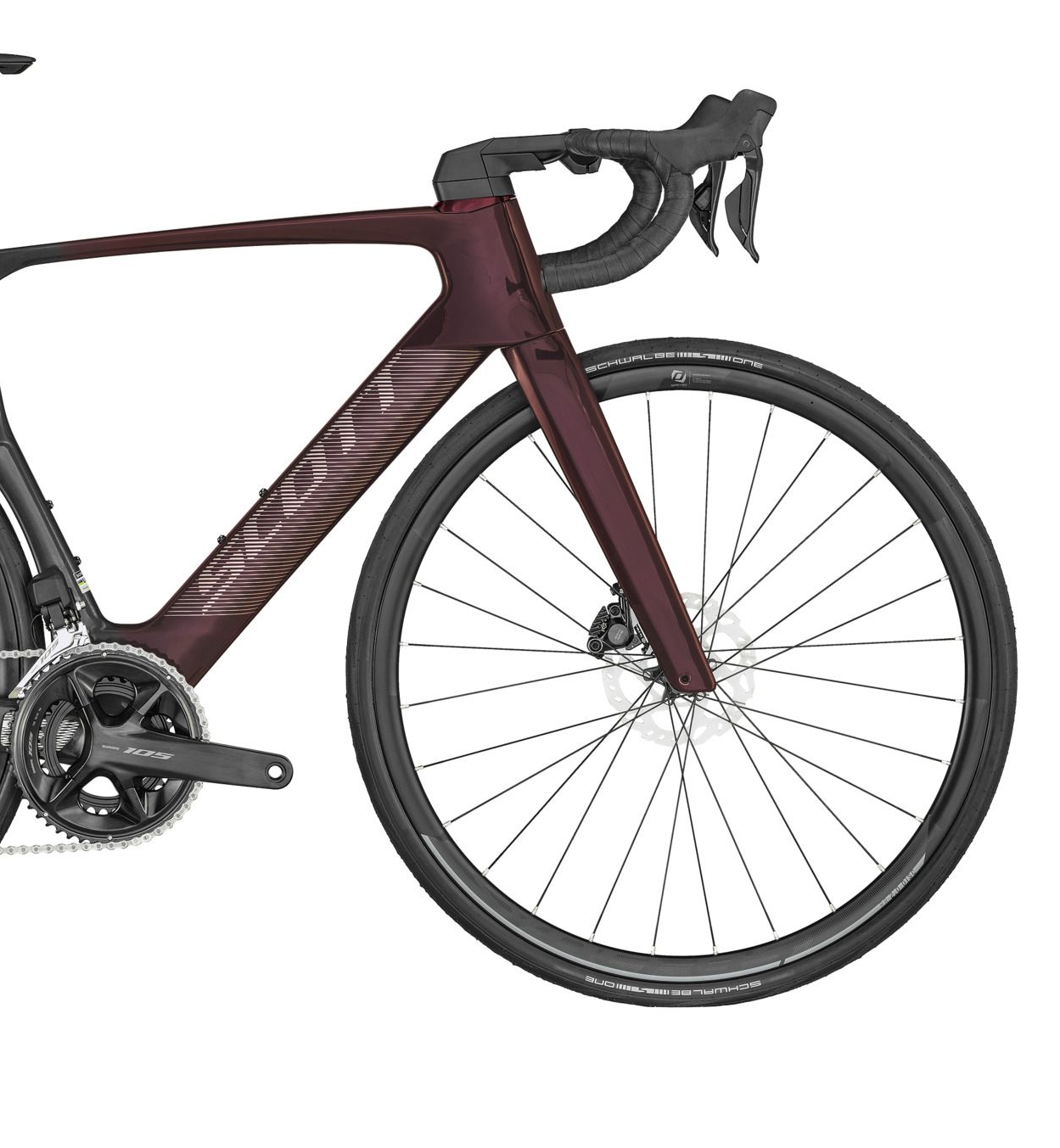 Bicicletta Scott "FOIL RC" 30, Shimano 105 Di2 24v, Fibra di Carbonio HMX