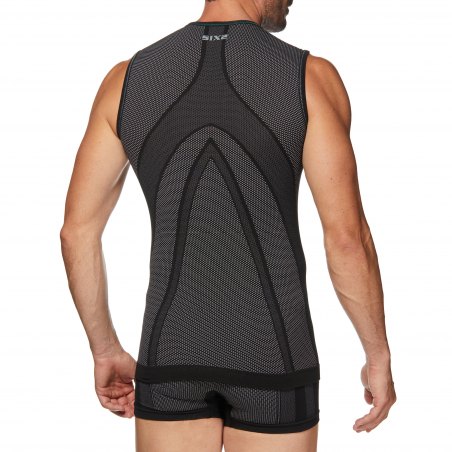 Intimo Ciclismo SIX2 "CANOTTA INTIMA LEGGERA" Black Carbon