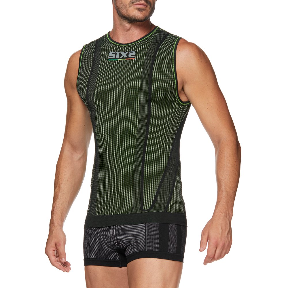 Intimo Ciclismo SIX2 "CANOTTA INTIMA 4 STAGIONI" Dark Green