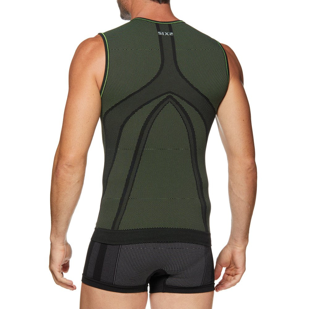 Intimo Ciclismo SIX2 "CANOTTA INTIMA 4 STAGIONI" Dark Green