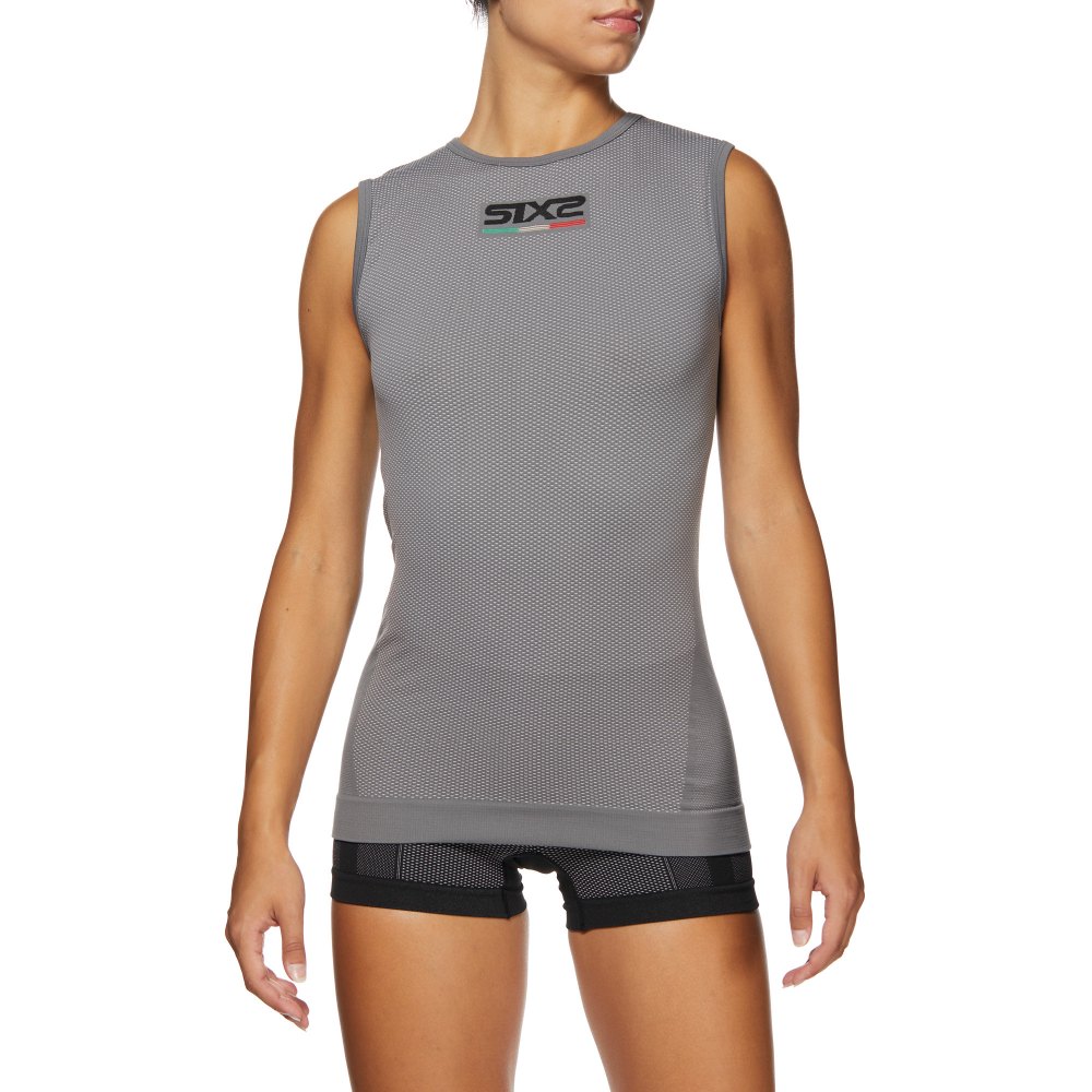Intimo Ciclismo SIX2 "CANOTTA INTIMA 4 STAGIONI" Dark Grey