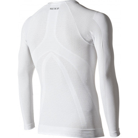 Intimo Ciclismo SIX2 "MAGLIA MANICHE LUNGHE" White Carbon