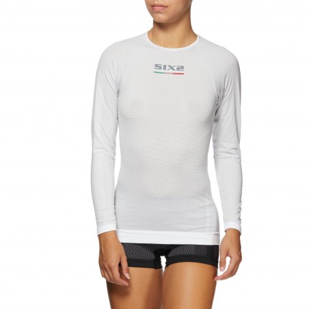 Intimo Ciclismo SIX2 "MAGLIA MANICHE LUNGHE" White Carbon
