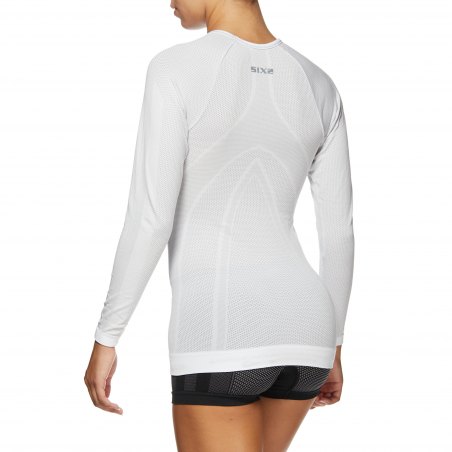 Intimo Ciclismo SIX2 "MAGLIA MANICHE LUNGHE" White Carbon
