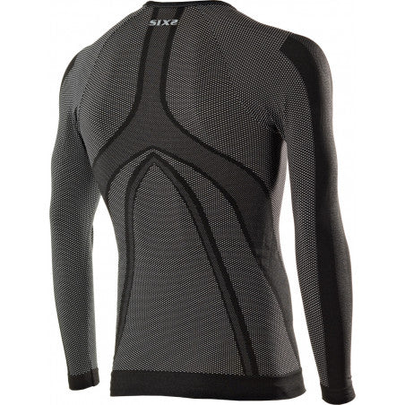 Intimo Ciclismo SIX2 "MAGLIA MANICHE LUNGHE" Black Carbon