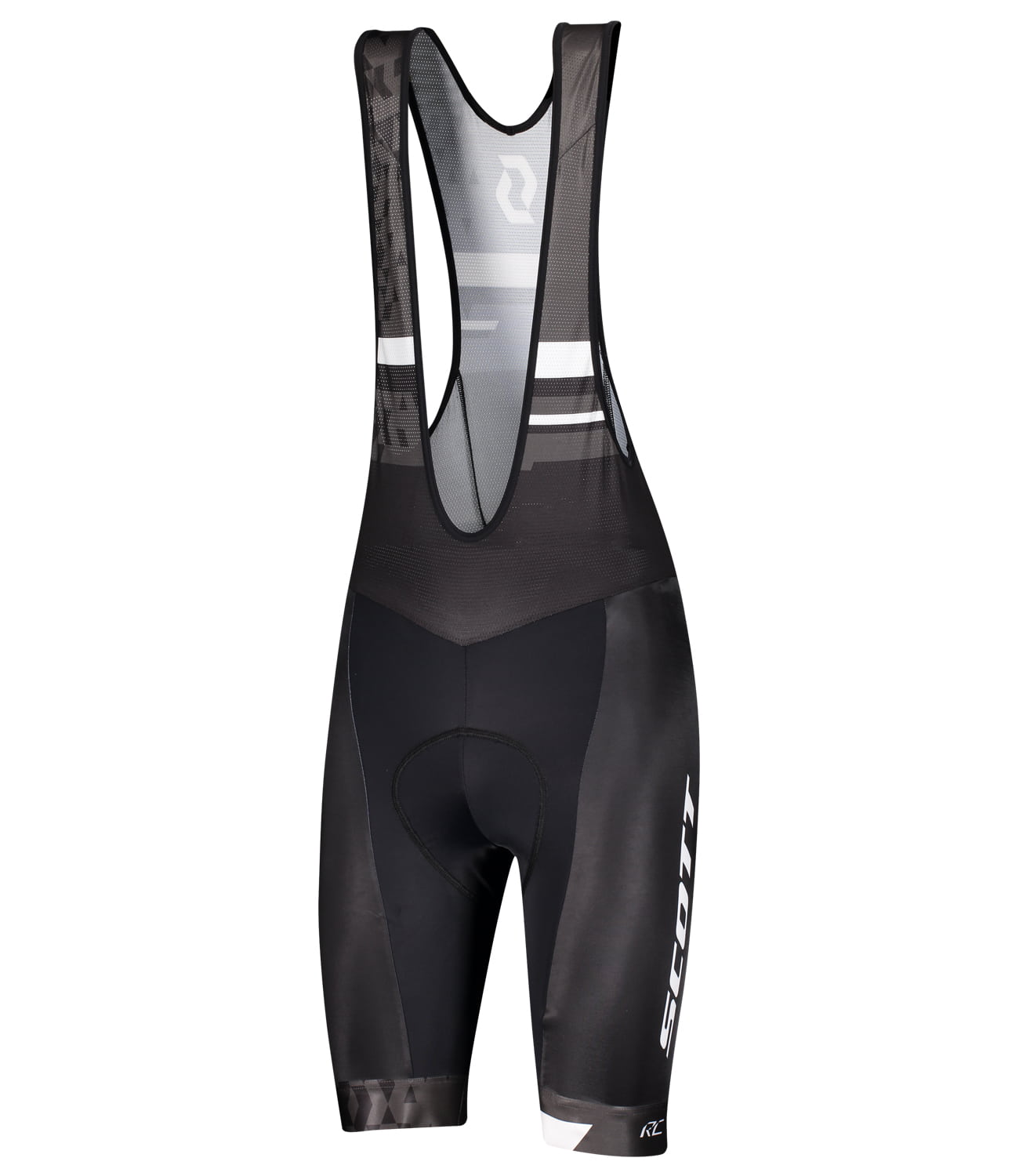 Salopette da ciclismo Scott "SCOTT Salopette RC Team ++" Black/White